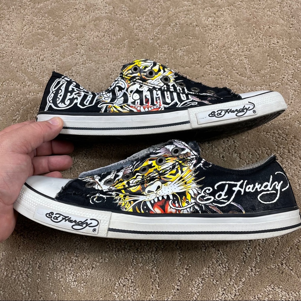 Ed Hardy Men’s Sneakers Size 11
